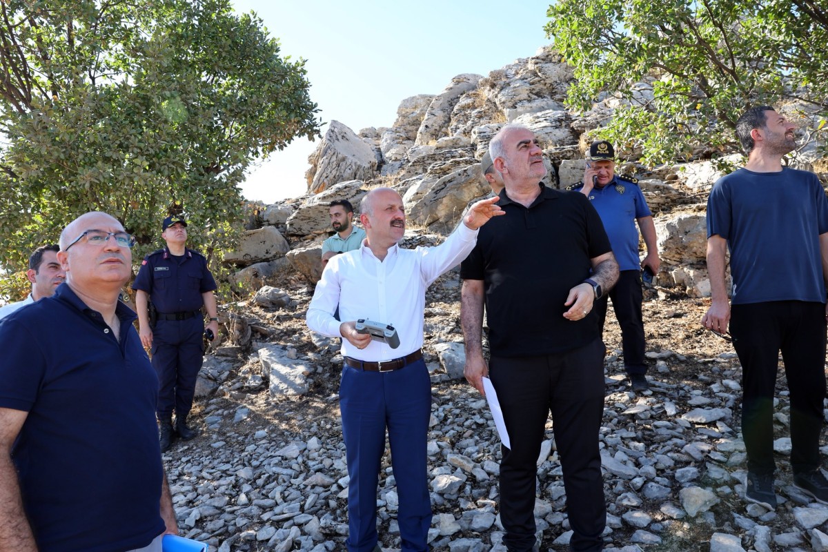 Adıyaman’da yeni Küçük Sanayi Sitesi için Zey Köyü’nde inceleme