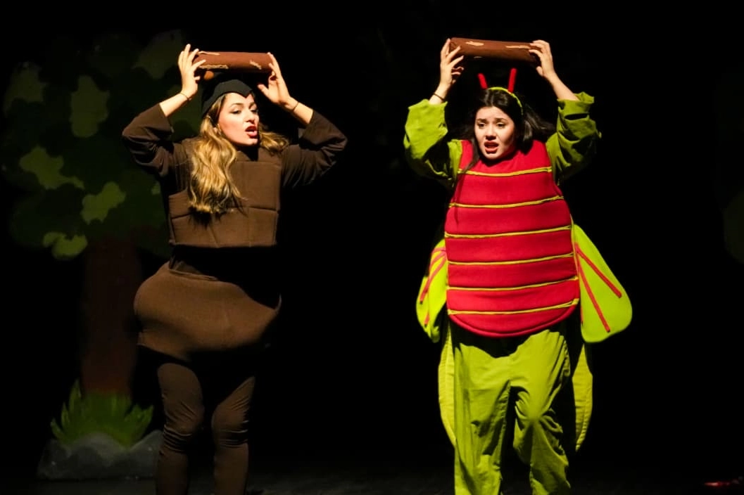 ‘Ağustos Böceği ve Karınca’ Trabzon’da sahnelendi