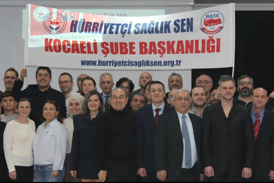 Hürriyetçi Sağlık-Sen Kocaeli Şubesi resmen kuruldu