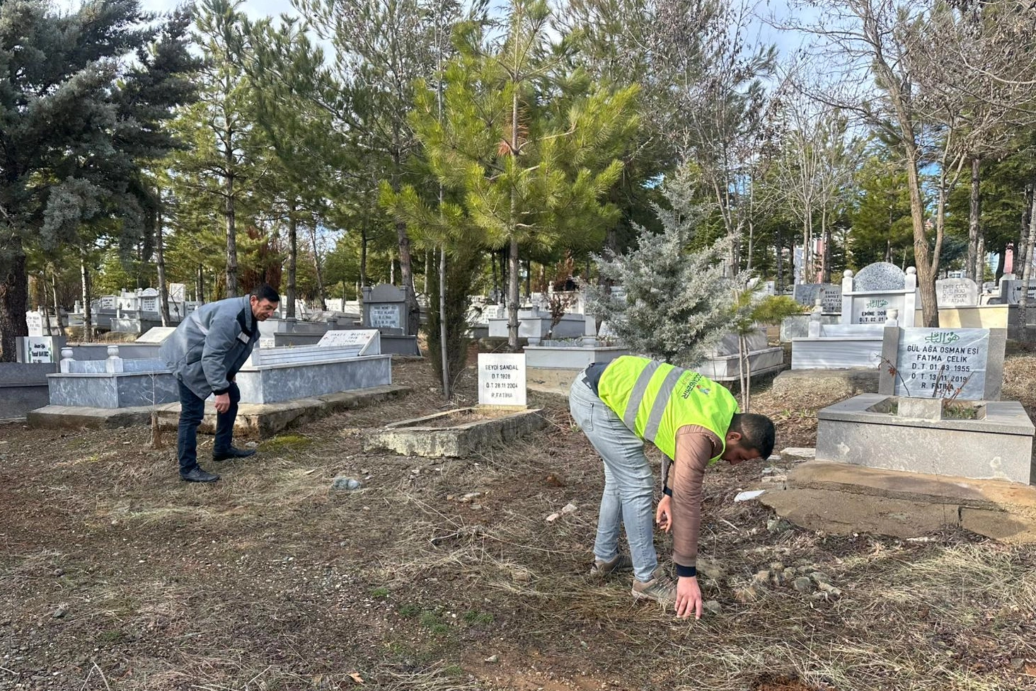 Malatya Doğanşehir'den mezarlıklara dijital adım