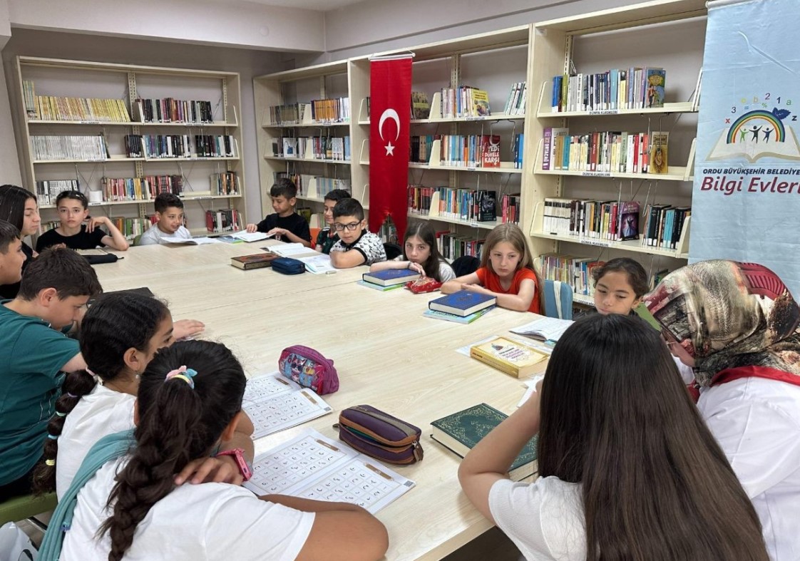 Ordu Bilgi Evleri, Yaz Tatilini Verimli ve Keyifli Hale Getirdi